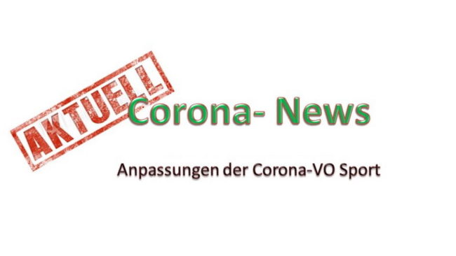 Corona-Anpassung-VO-Sport